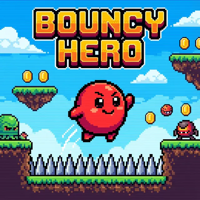 BOUNCY HERO gameplay preview