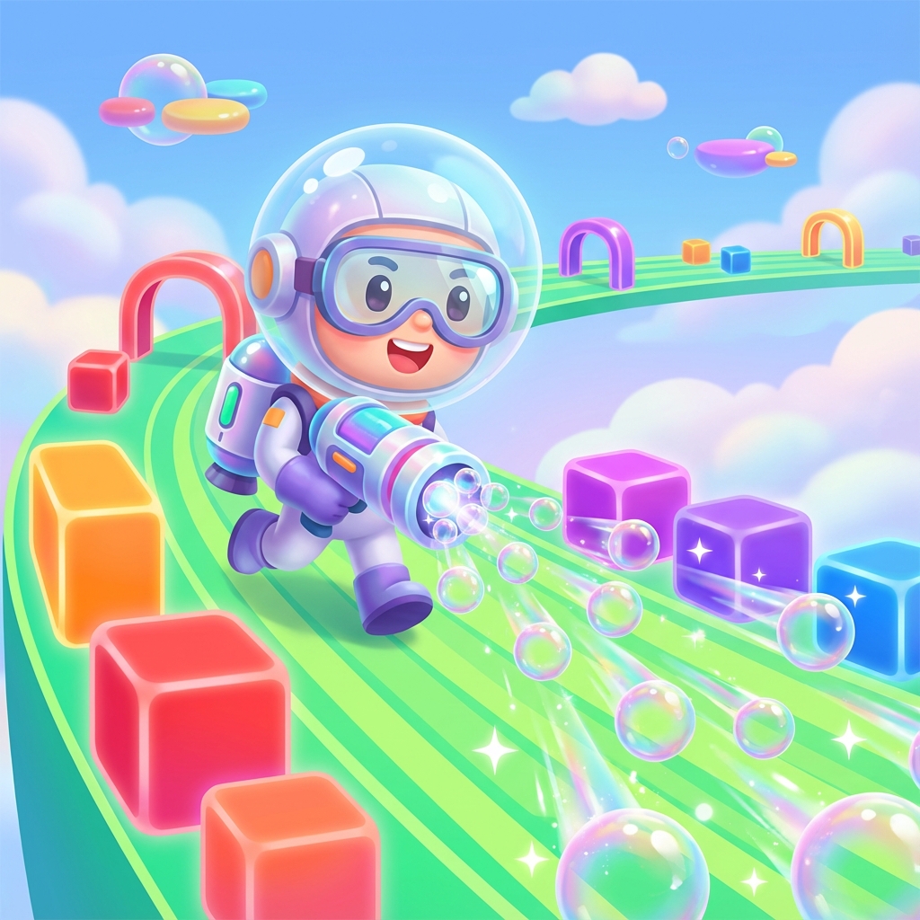 BUBBLE HEAD RUN