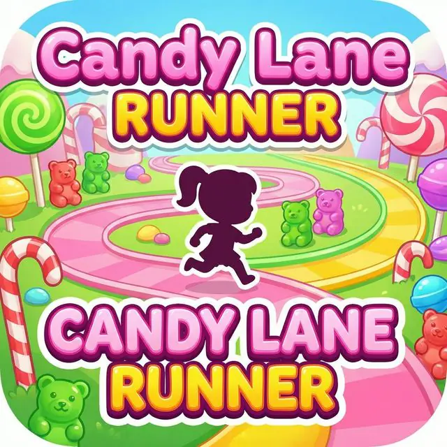CANDY LANE RUNNER gameplay preview