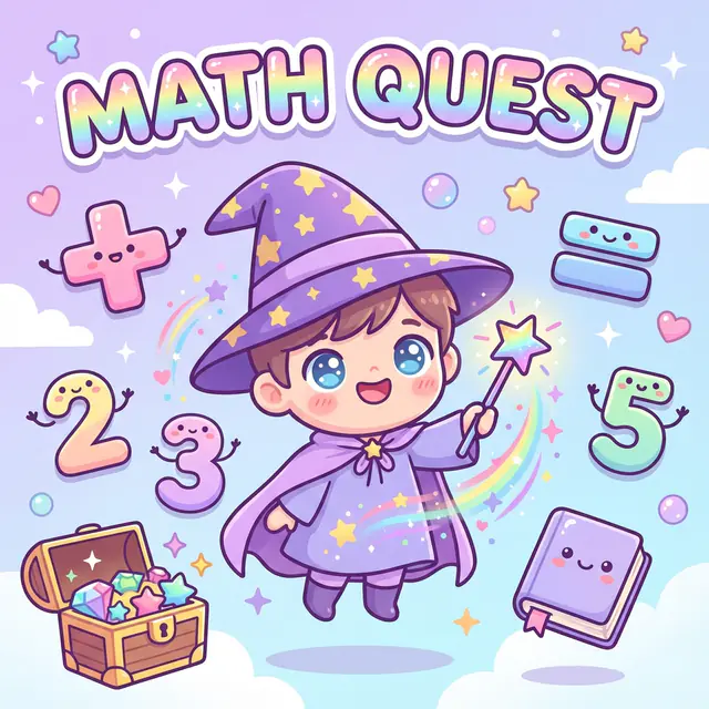 MATH QUEST gameplay preview