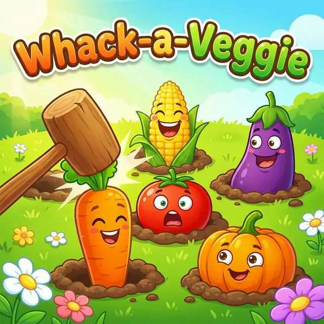 WHACK-A-VEGGIE gameplay preview
